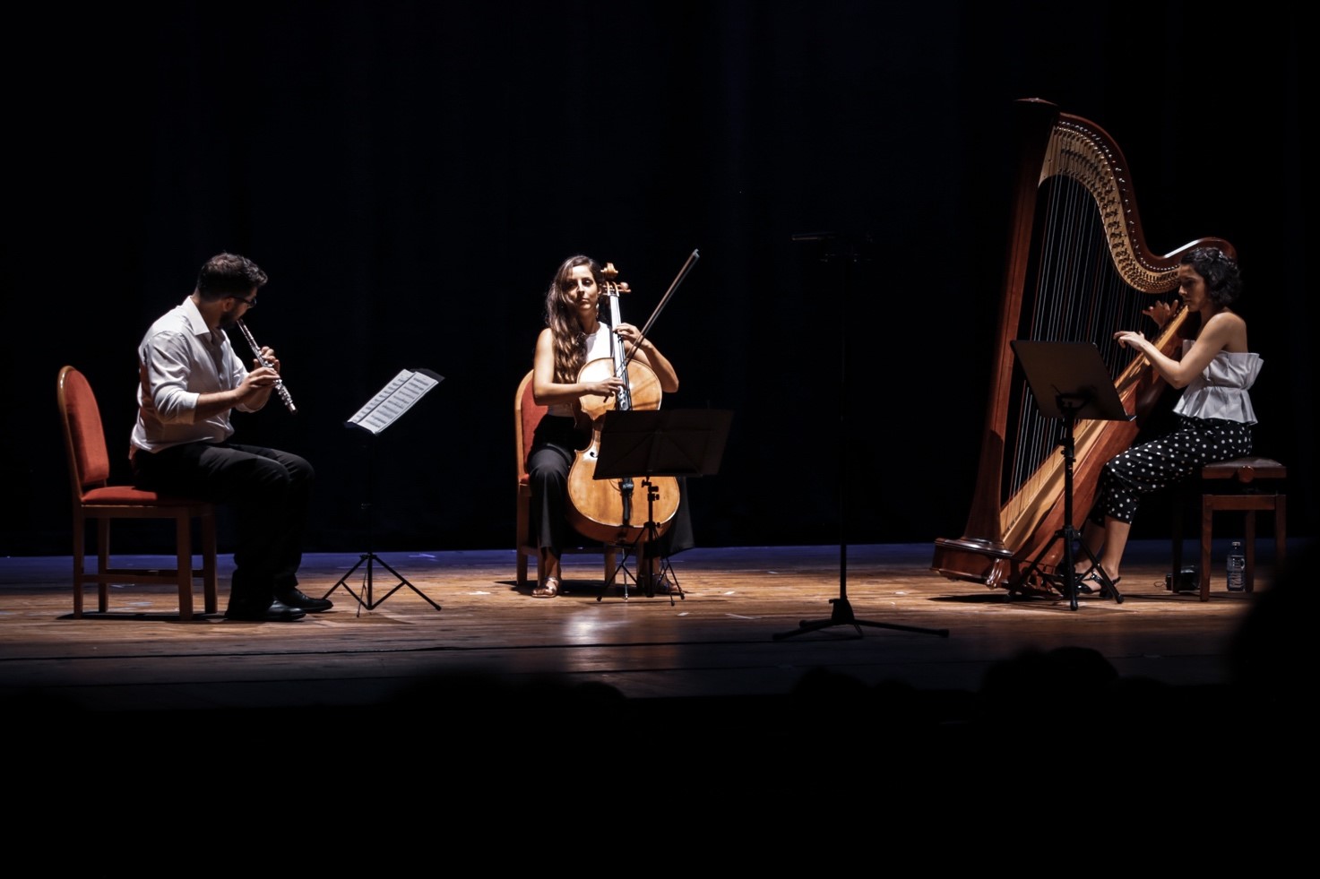  Contrapuntos: concerto de trío con arpa, con Alba Barreiro