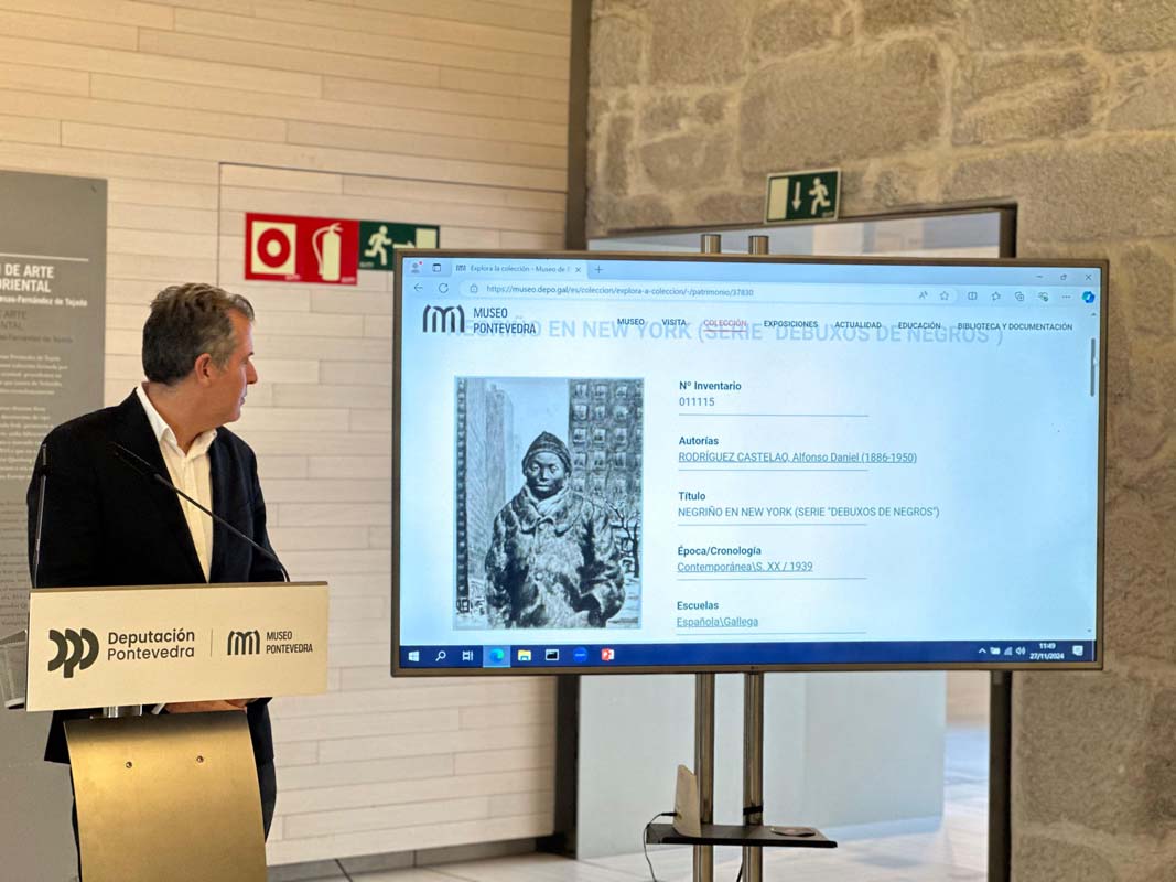  A Deputación exhibe na web do Museo de Pontevedra todos os seus fondos coa nova sección ‘Explora a colección’