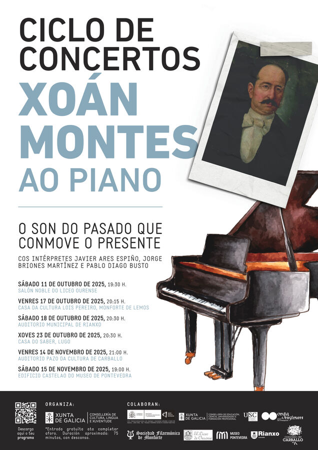 Xoan Montes ao piano