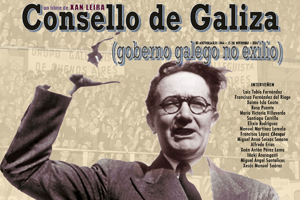  Estrea de <em>Consello de Galiza, o goberno galego no exilio</em> e coloquio arredor de Castelao