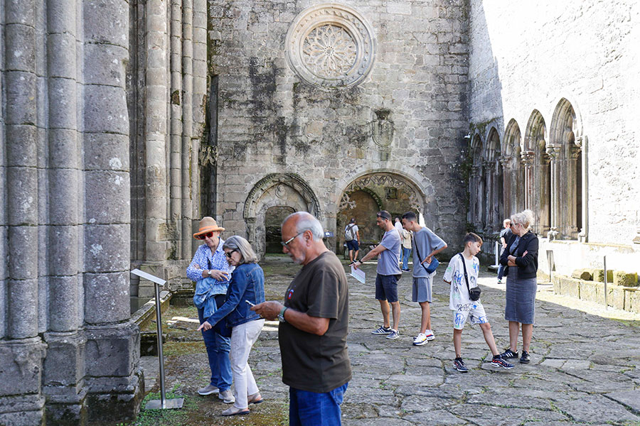  As Ruínas de San Domingos acadan o seu mellor dato de visitas nos últimos 15 anos, con 123.871 visitantes