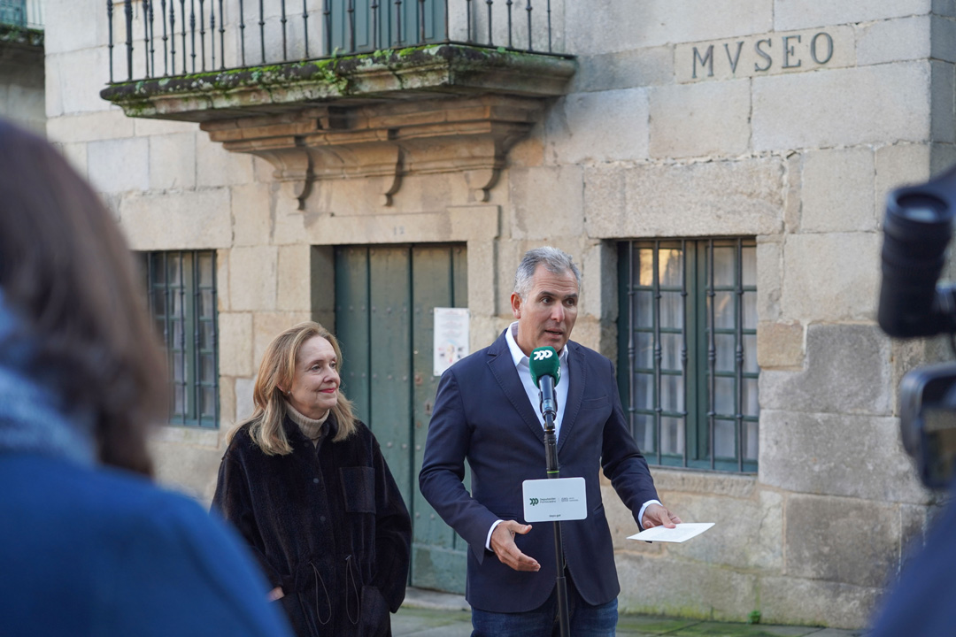  Rafa Domínguez anuncia un importante avance no proxecto de reforma dos edificios centrais do Museo coa obtención do visto bo de Patrimonio