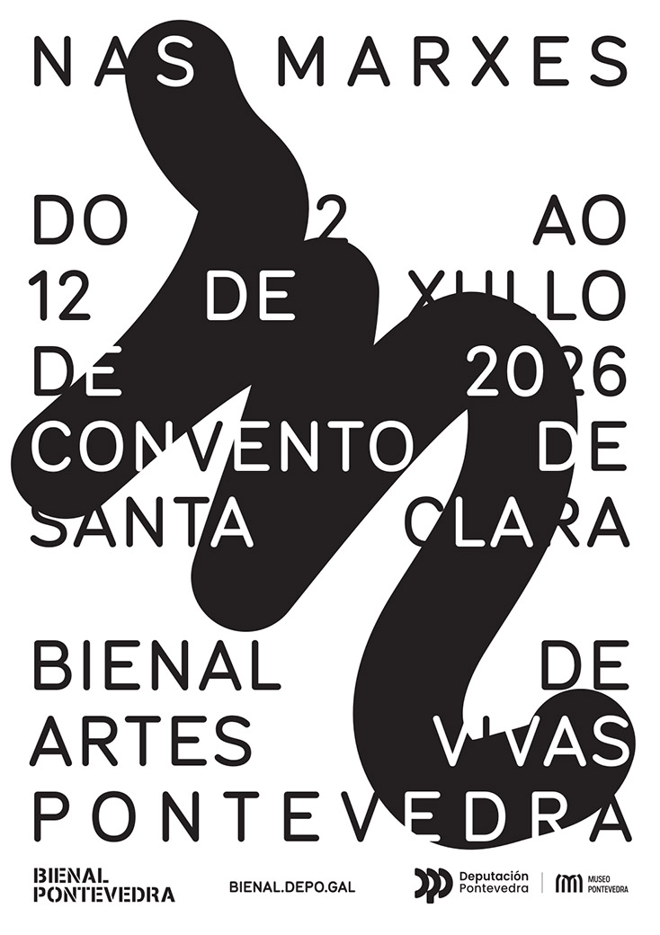 Cartel bienal nas marxes