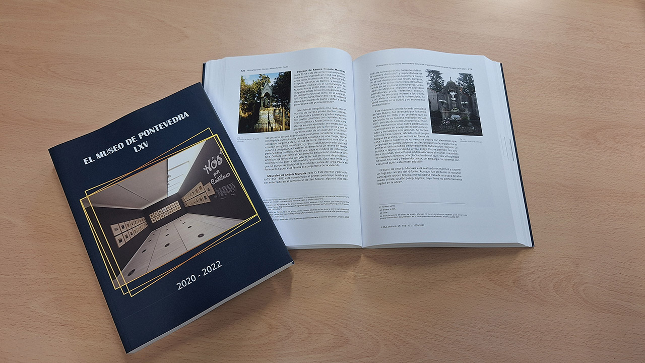  A Deputación publica un novo número da revista do Museo de Pontevedra, con investigacións sobre arqueoloxía, patrimonio e arte