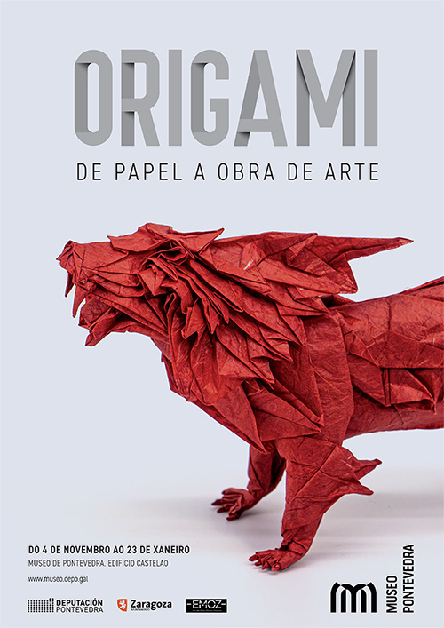 Cartel exposición Origami