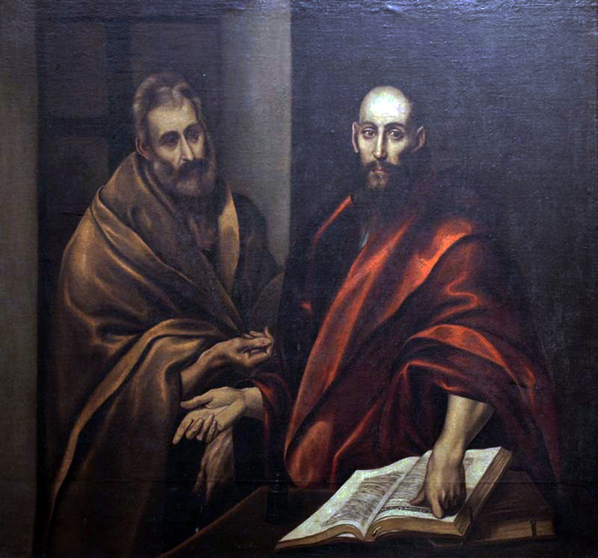 Os apóstolos Pedro e Pablo