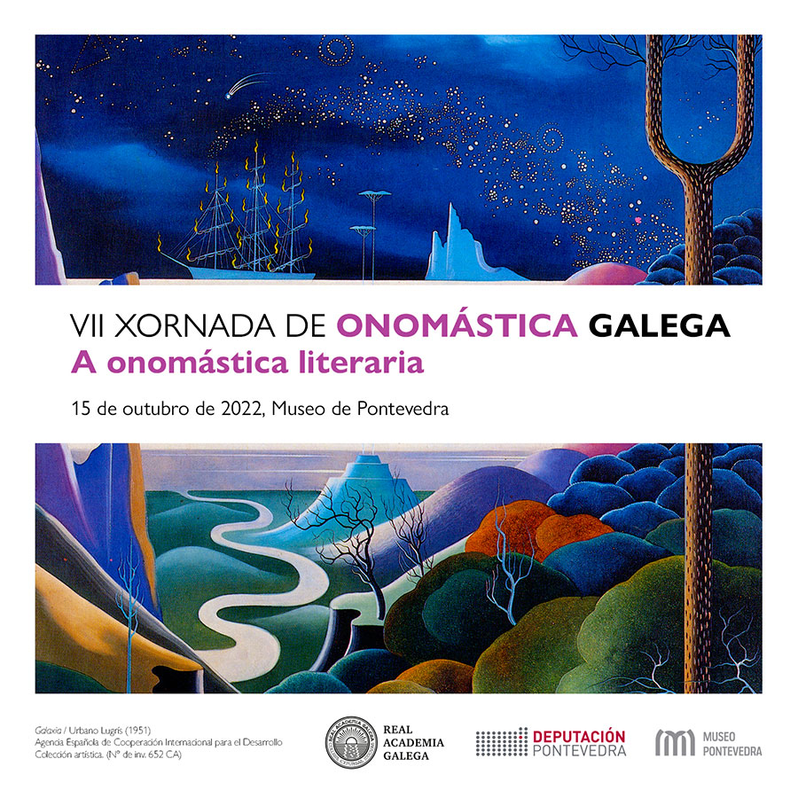  VII Xornada de Onomástica Galega. A onomástica literaria